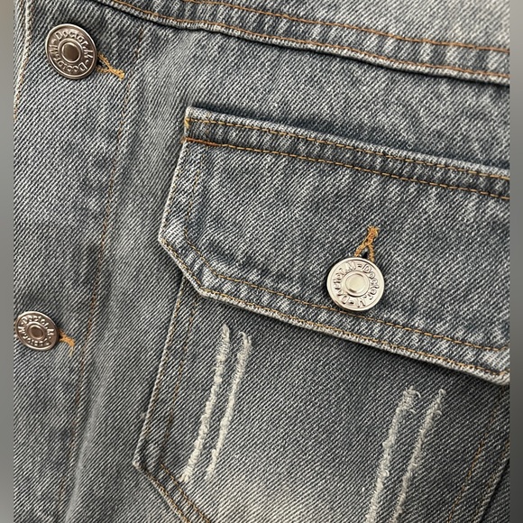 Doctor_M Unisex Jean Jacket - Picture 4 of 8
